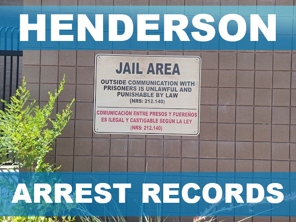 Henderson Arrest Records